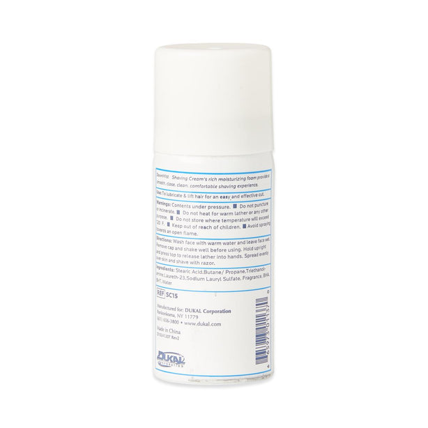 Dukal DawnMist Aerosol Shave Cream, 1.5 oz. - SC15 - 144 Each