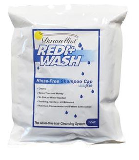Dukal Corporation DawnMist Redi-Wash Rinse Free Shampoo Cap SC3756 - 40.0 Each