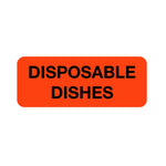 Centurion Disposable Dish Labels - DL117 - 3 Roll - MDL-DL117