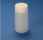 Globe Scientific Scintillation Vial with Attached White Screw Cap, HDPE, 20 mL - 101010 - 1000 Each