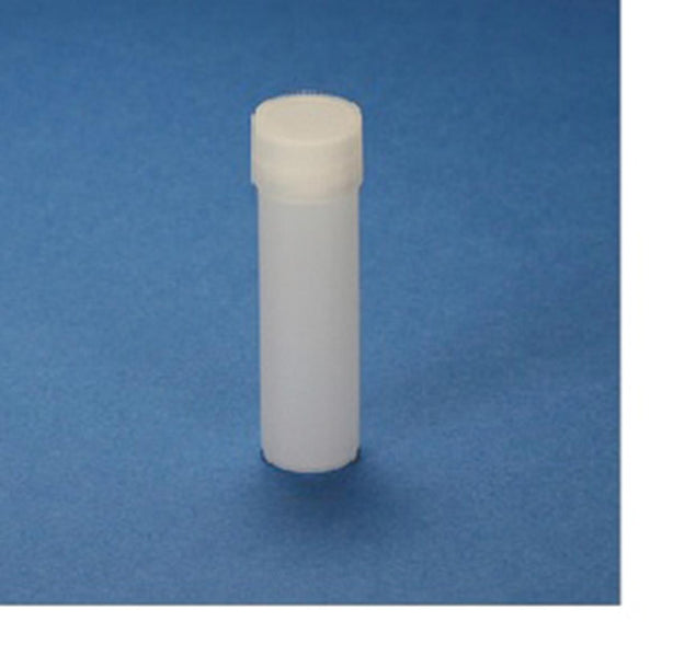 Globe Scientific Scintillation Vial with Attached White Screw Cap, Polyethylene, 4 mL - 101030 - 2000 Each
