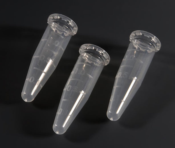 Globe Scientific without Cap 111642 Microcentrifuge Tube, Polypropylene, Graduated, Natural, 1.5 mL - MDL-DLS111642 - 1000 Each
