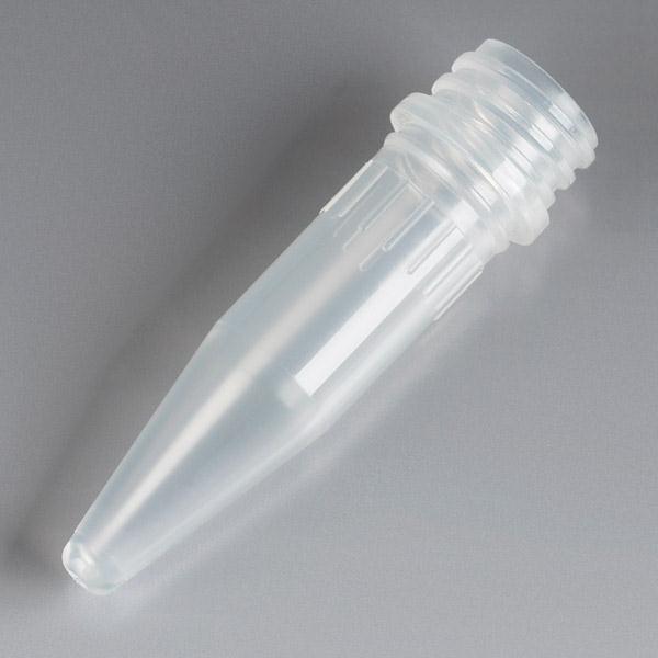 Globe Scientific 1.5 mL Conical-Bottom Polypropylene Microcentrifuge Tubes, Nonsterile without Cap - DLS111712