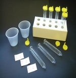 Globe Scientific Uri-Pak Urine Collection Kit with Urine Tubes, Caps, Cups, Labels and Rack - 112028R - 500 Each