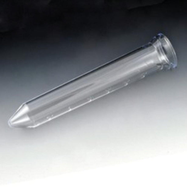 Globe Scientific Polystyrene Urine Centrifuge Tube with Sediment Bulb and Flared Top, 12 mL, Graduated to 10 mL, 500 per Bag, 3 Bags/Unit - 112030 - 1500 Each