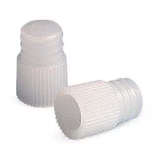 Globe Scientific Test Tube Cap, Plug, 11mm, Natural - 112430 - 1000 Each