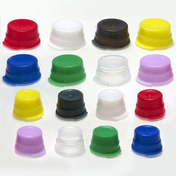 Globe Scientific 13mm with Two Thumb Tabs 13 mm Polyethylene Snap Cap for Test Tube, Clear, 1,000 per Bag - 113140C - 1000 Each