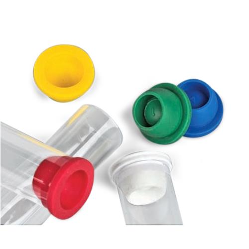 Globe Scientific Inc Pierceable Santoprene Stoppers 113151K - 1000.0 Each