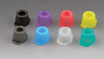Globe Scientific Test Snap Cap, Universal, Fits Most 12mm, 13mm and 16mm Tubes, Gray - 118115A - 1000 Each