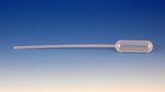 Globe Scientific Narrow-Stem Pipettes Transfer Pipet, 4.5mL, Narrow Stem, Long, 155mm, 500/Dispenser Box - 136030-500 - 500 Each
