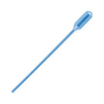 Globe Scientific Transfer Pipette, 1.5mL, Pediatric, Graduated to 0.3mL, 115mm, Sterile, Individually Wrapped, 100 per Bag, 5 Bags / Case - DLS136036S01