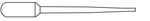 Globe Scientific Pipets General Purpose Transfer Pipette with Large Bulb, 8.0 mL, 157 mm - 138030 - 400 Each