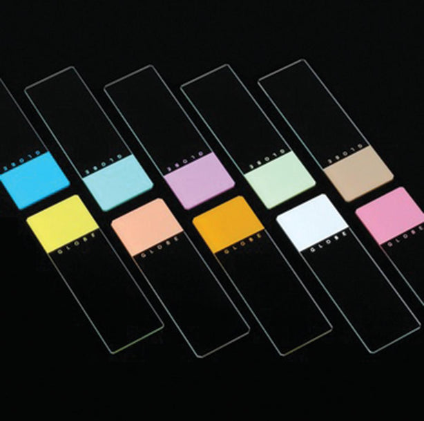 Globe Scientific Inc Diamond Color Coded Microscope Slides 1384-50W - 1440.0 Each