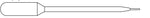 Globe Scientific Narrow-Stem Transfer Pipette, 15.0mL, Narrow Stem, Large Bulb, 155mm, 250/Dispenser Box - 139040-250 - 250 Each