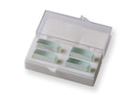 Globe Scientific White Glass Microscope Cover Glass with No. 1.5 Thickness, 22 mm x 22 mm - 1404-15 - 1480 Each