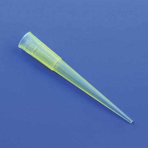 Globe Scientific Pipette Tip, 1 to 200 uL, Universal, Yellow - DLS152143