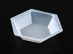 Globe Scientific Inc Plastic Hexagonal Weighing Dishes 3616 - 500.0 Each