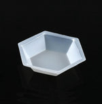 Globe Scientific Inc Plastic Hexagonal Weighing Dishes 3616 - 500.0 Each