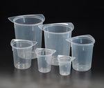 Globe Scientific Inc Polypropylene Tri-Corner Plastic Beaker - DLS3630