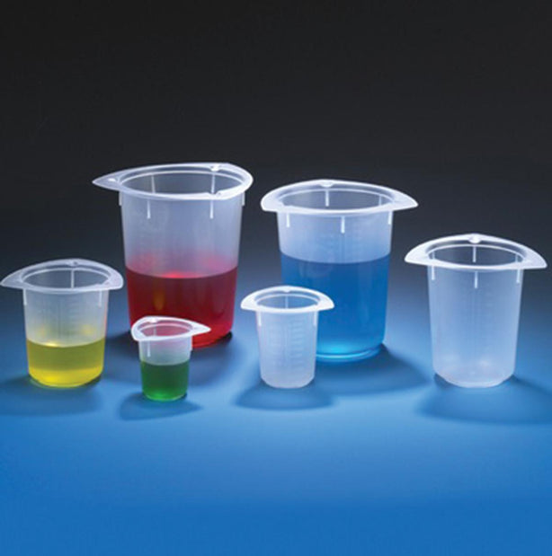 Globe Scientific Inc Tri-Corner Plastic Beaker 3645 - 100.0 Each - MDL-DLS3645