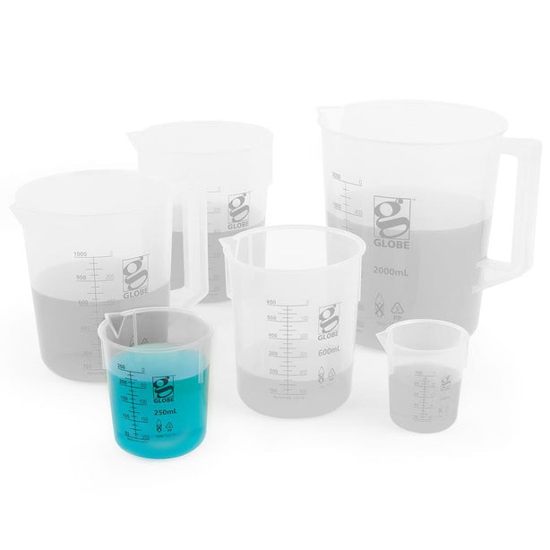 Globe Scientific Inc Diamond Essentials Griffin-Style Beakers 3650-250 - 6.0 Each