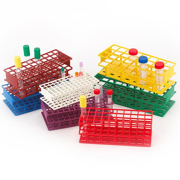 White Full Size Wireless Test Tube Rack - 456440W - 1 Each