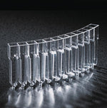 Globe Scientific 5121 Cuvette for Cobas Mira, Mira S, Mira Plus and Horiba ABX Mira Plus Analyzers, Individually Wrapped, 50 per Box - MDL-DLS5121 - 300 Each