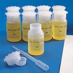 Globe Scientific (Extra Flexible Bottle with Screw Cap, Wide Mouth, Round, Graduated, LDPE (Cap PP), 1000mL - 600412 - 20 Each