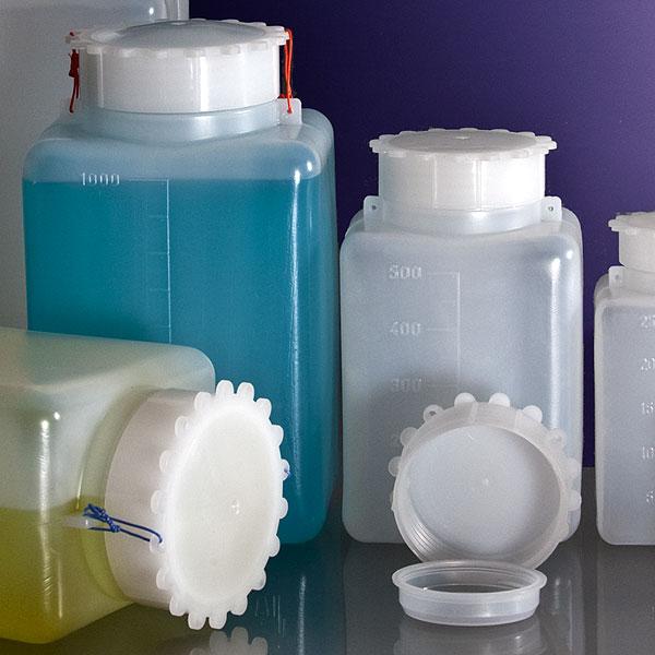 Globe Scientific Inc LDPE Flexible Square WM Bottles 600614-6 6.0 Each-MDL-DLS6006146