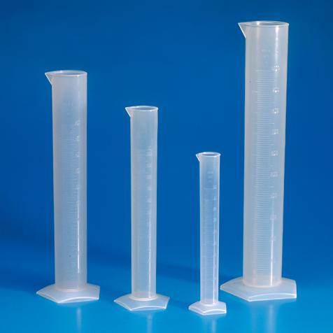 Globe Scientific Molded Graduated Cylinder, Polypropylene, 1,000 mL, Each - 601082-1 - 1 Each