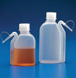 Globe Scientific LDPE with 601634 Wash Bottle, Integrated Spout, Square, Polyethylene, 500 mL - MDL-DLS601634 - 10 Each