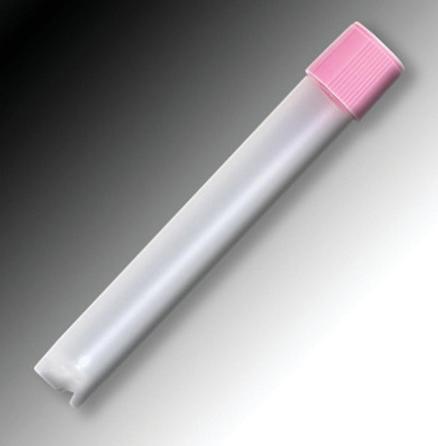 Polypropylene Sample Tube with External Threads and Round Bottom, 4 mL, Self-Standing, PP Non-Graduated - 6035 - 1000 Each