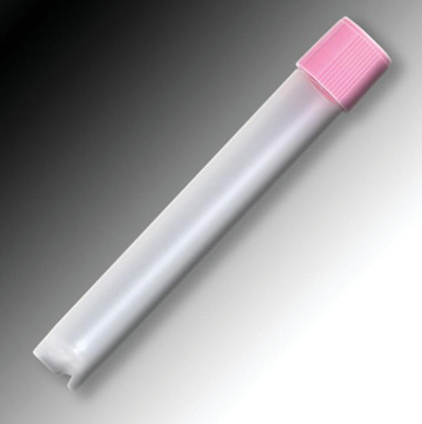 Polypropylene Sample Tube with External Threads and Round Bottom, 5 mL, Self-Standing, PP Non-Graduated - 6039 - 1000 Each
