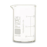 GLOBE SCIENTIFIC INC Globe Griffin-Style Glass Beakers 8010030-12 12 Each-MDL-DLS801003012