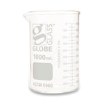 GLOBE SCIENTIFIC INC Globe Griffin-Style Glass Beakers 8011000 24 Each-MDL-DLS8011000