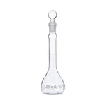 GLOBE SCIENTIFIC GLS by GlobeSci 25 mL Volumetric Flask, Glass, Class B, 6 per Box - 8250025-6 - 6 Each