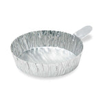 Globe Scientific Aluminum Weighing Dishes - 8306 - 100 Each - MDL-DLS8306