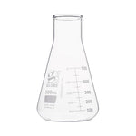 GLOBE SCIENTIFIC Wide-Mouth 500 mL Erlenmeyer Flask, Glass, Wide Mouth, 6 per Box - 8410500-6 - 6 Each