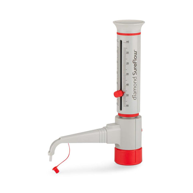 Globe Scientific Inc Diamond SureFlow Standard Bottle Top Dispensers GBTD-60 - 1.0 Each