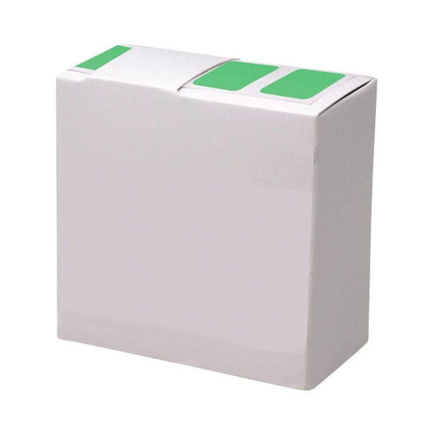 Globe Scientific by GlobeScientific Cryogenic Label Rolls, White, 38 mm x 13 mm, Green - LCR-38X19G - 1000 Each
