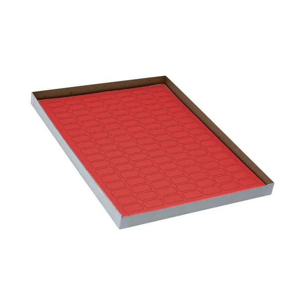 Globe Scientific Cryogenic byGlobeScientific Cryo Label Sheets, 24 x 13 mm, for 0.5 mL Tubes, Red, 20 Sheets, 119 Labels/Sheet - LCS-24X13R - 2380 Each