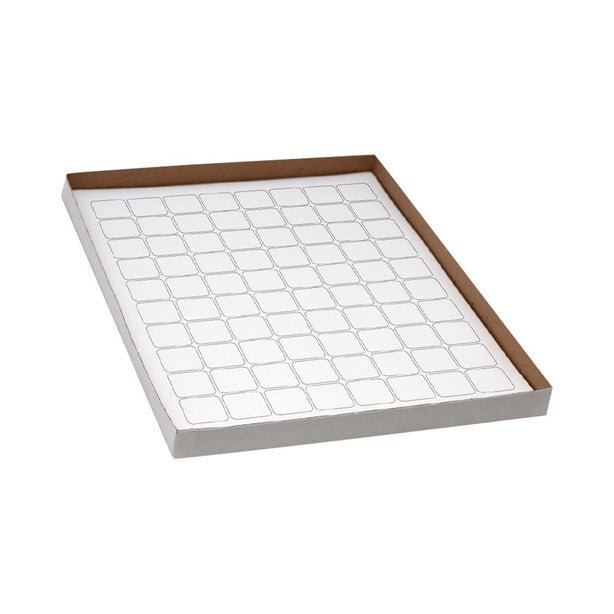 GLOBE SCIENTIFIC INC Cryogenic Label Sheets byGlobeScientific LCS-25X25W 1600 Each - MDL-DLSLCS25X25W
