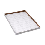 GLOBE SCIENTIFIC INC Cryogenic Label Sheets byGlobeScientific LCS-67X25W 600 Each - MDL-DLSLCS67X25W