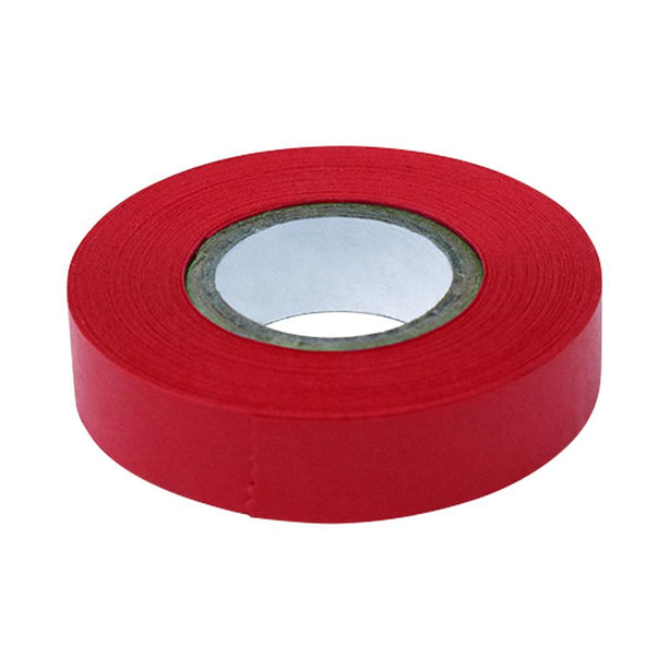 Globe Scientific Labeling Tape, Red, 1/2" x 500" Roll, 6 Rl/Bx - LT-05X500R - 6 Each