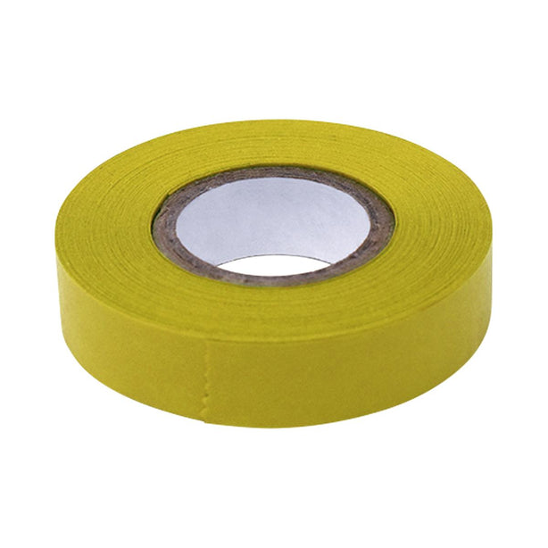Globe Scientific Labeling Tape, Yellow, 1/2" x 500" Roll, 6 Rl/Bx - LT-05X500Y - 6 Each