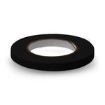Globe Scientific Labeling Tape, 0.5" x 60 yd. Roll, Black - LT-05X60BK - 6 Each