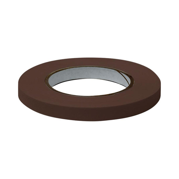 Globe Scientific Labeling Tape, Brown, 1/2" x 60-yd. Roll, 6 Rolls/Case - LT-05X60BR - 6 Each