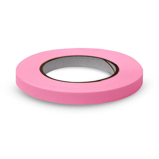 Globe Scientific Labeling Tape, Rose, 1/2" x 60-yd. Roll, 6 Rolls/Case - LT-05X60RS - 6 Each