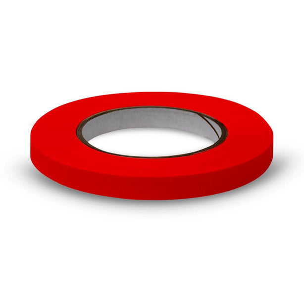 Globe Scientific Labeling Tape, Red, 1/2" x 60-yd. Roll, 6 Rolls/Case - LT-05X60R - 6 Each