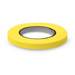 Globe Scientific Labeling Tape, Yellow, 1/2" x 60-yd. Roll, 6 Rolls/Case - LT-05X60Y - 6 Each